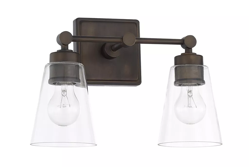 2-light-vanity-old-bronze 2 Light Vanity - Old Bronze