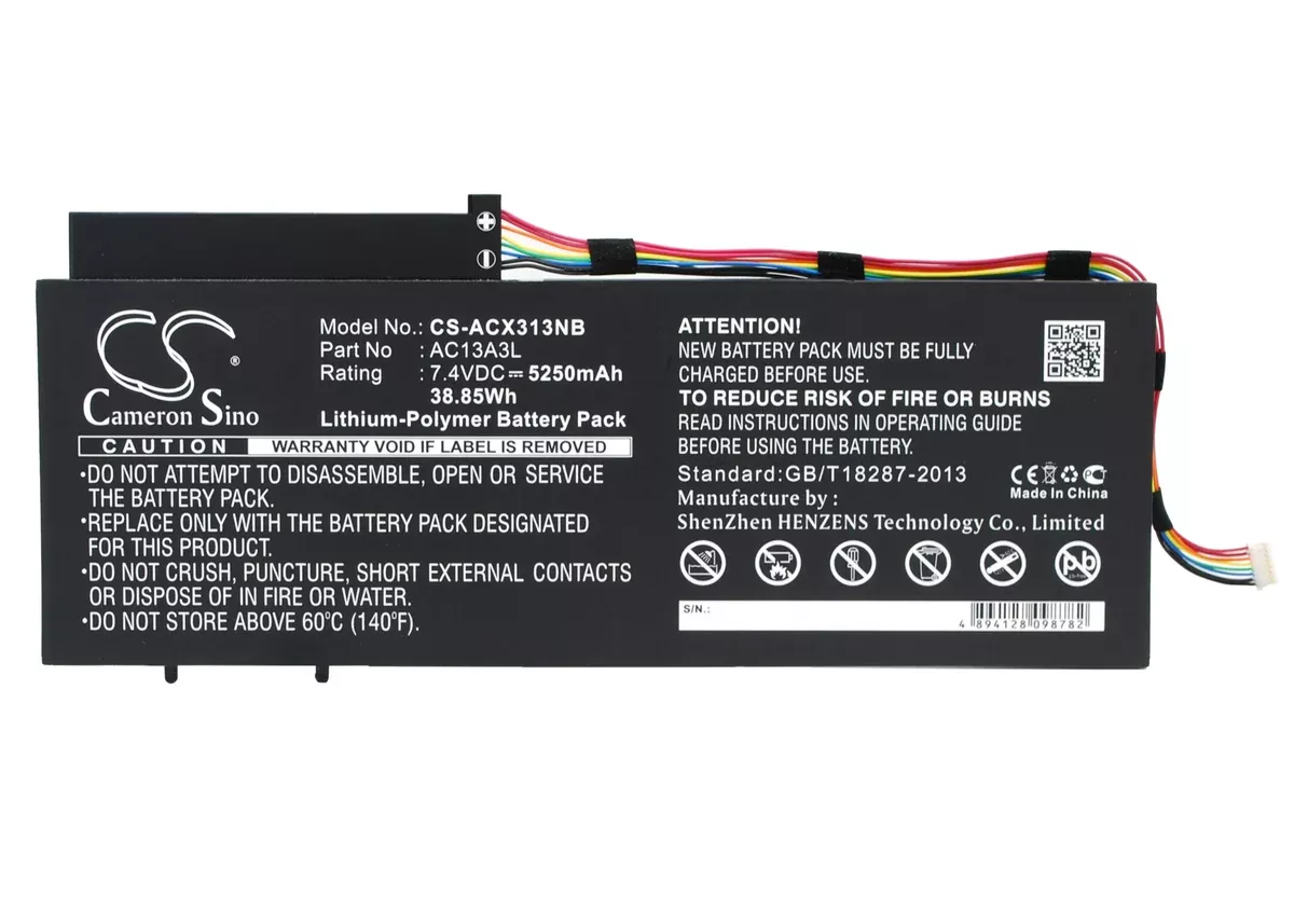 Acer Aspire P3-171 Aspire P3-171-6820 Aspire P3-171-3322Y2G06as TravelMate X313 TravelMate X313-M TravelMate X Laptop and Notebook Replacement Battery