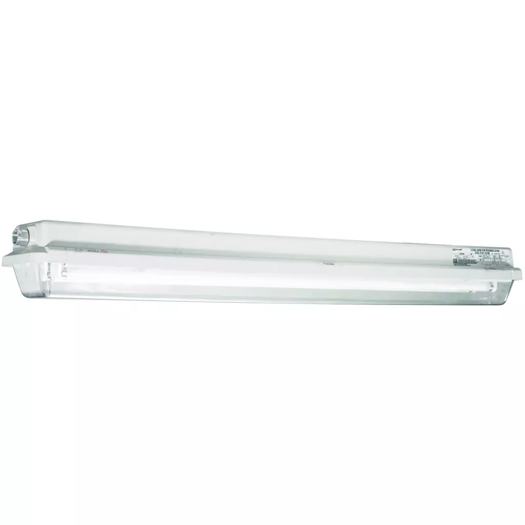 killark-lz2n54230-lz2s-series-non-metallic-54-watt-fluorescent-light-fixture-two Killark LZ2N54230 LZ2S Series - Non-Metallic 54 Watt Fluorescent Light Fixture (Two 4-Foot Lamps Not Included) - Double-Ended Lamp Type - 120-277V At 50/60Hz- Hub Size 3/4" NPT