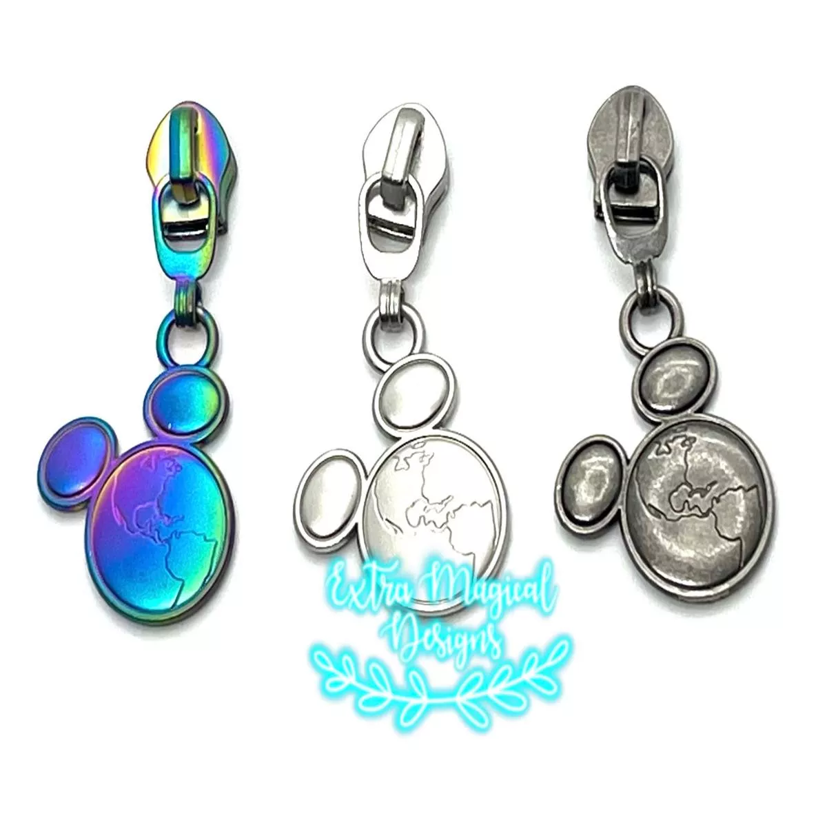 Vacation Club Mouse Zipper Pull – #5